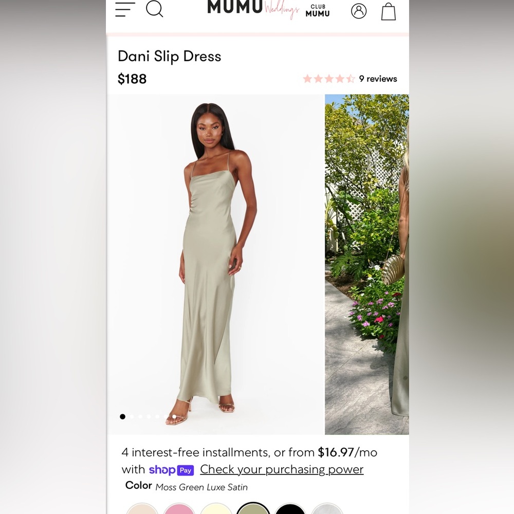 Show me your mumu bridesmaid dress